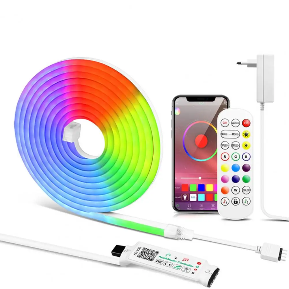 

Функция таймера гибкая трубка Мини RGB неоновая вывеска Лента Декор для помещений
