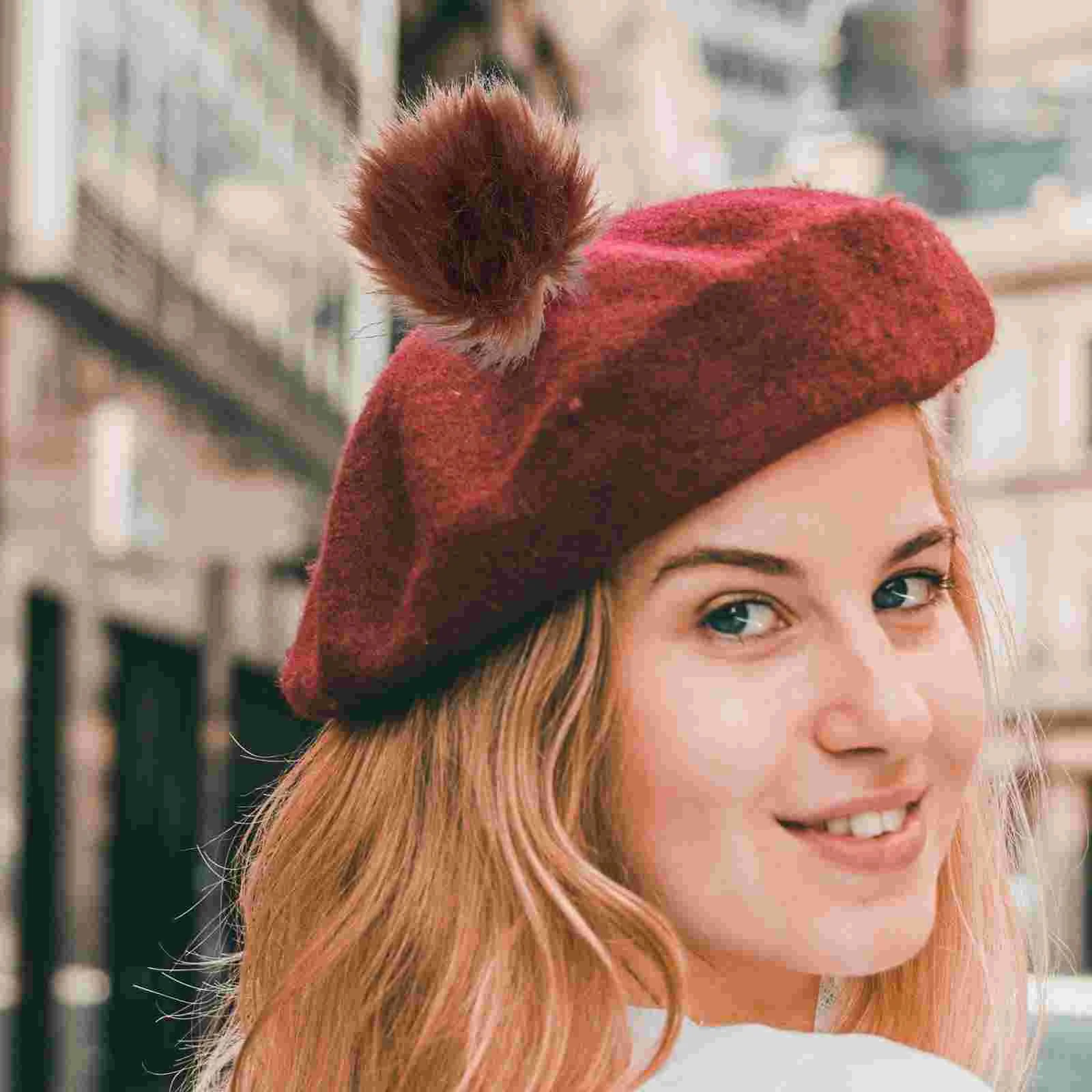 24 шт. плюшевые шарики с мехом помпонами для шапок пушистые украшения