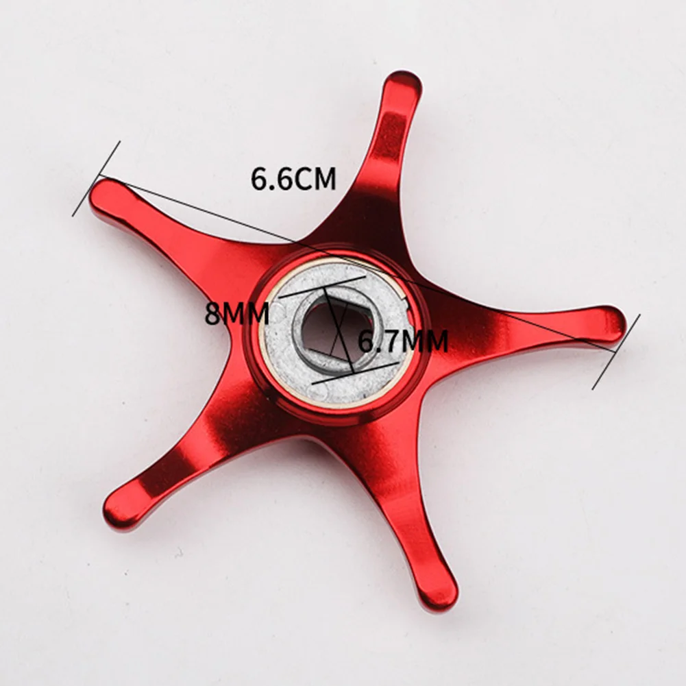 

DIY Aluminum Alloy Star Drag Baitcast Fishing Reel Relief Wrench Drag Accessories Tools Left / Right Hand Fishing Tools