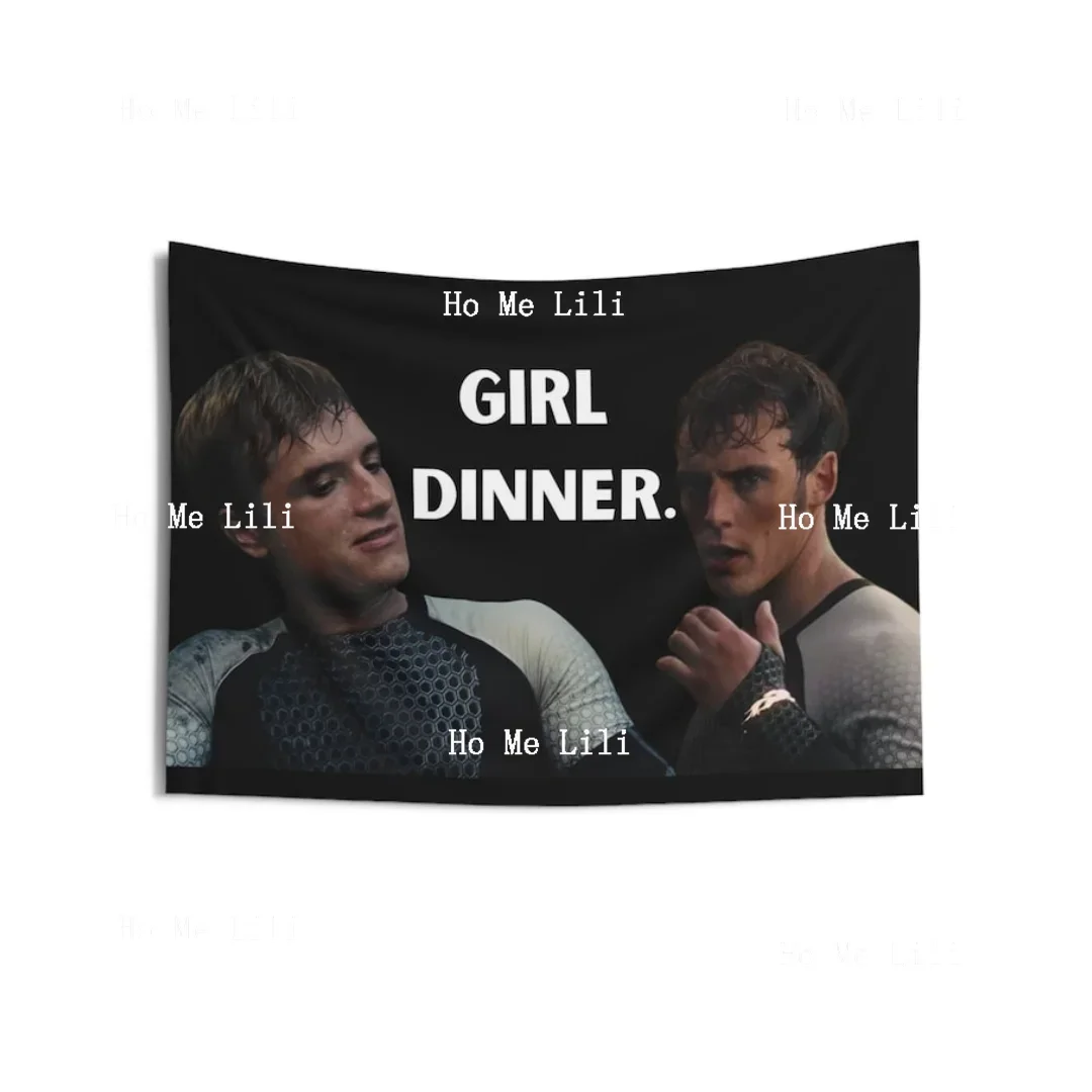 Peeta Mellark Josh Hutcherson And Finnick Odair Sam Claflin Hunger Games Гобелен для ужина для девочек (art.: 3920cbcf4fe5f) - 3920cbcf4fe5f