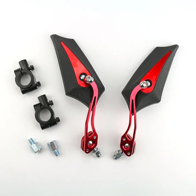 2 шт. мотоциклетные левые и правые боковые зеркала заднего вида со сменными