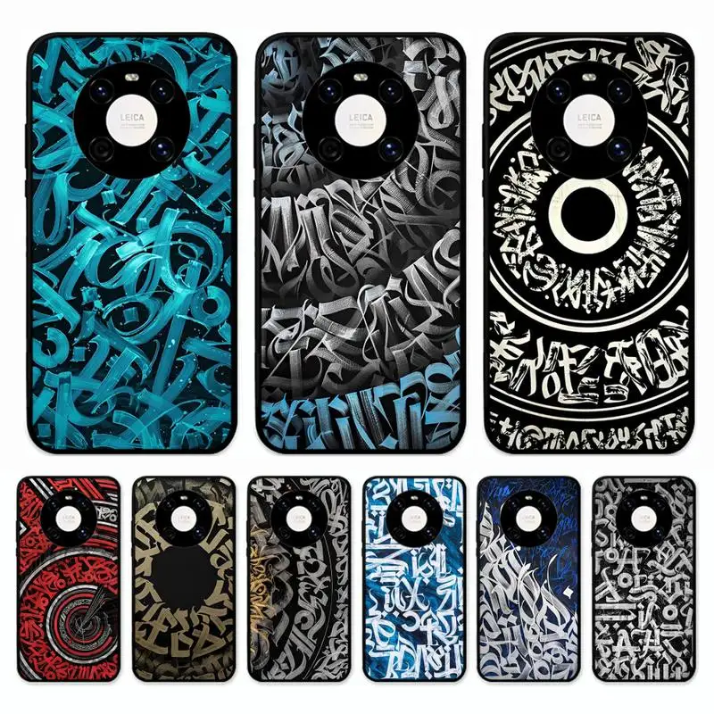 

P-Pokras L-Lampas Art Graffiti Phone Case for Huawei Mate 20 10 9 40 30 lite pro X Nova 2 3i 7se