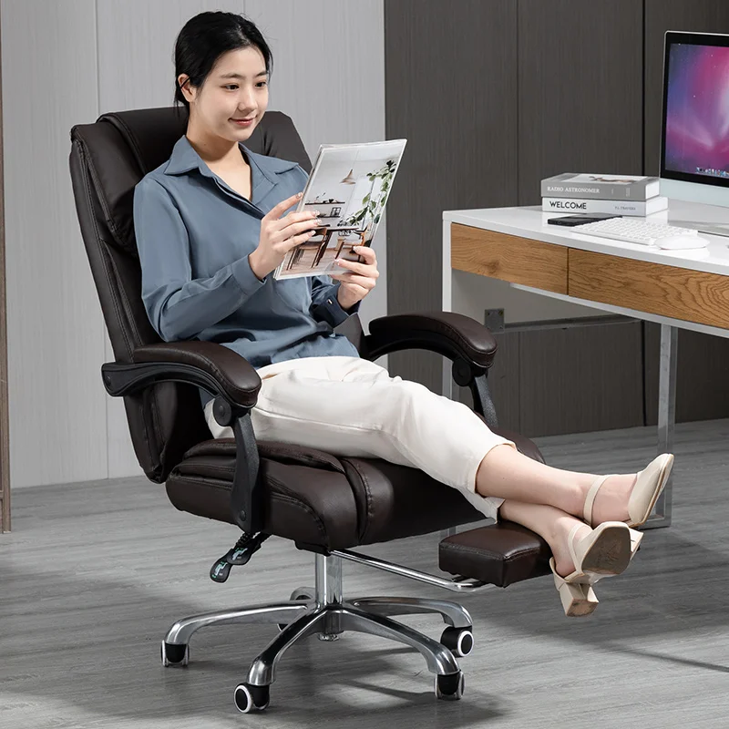 Кресло-стул офисное вращающееся эргономичное для одного человека