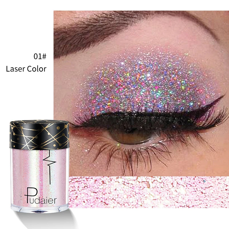 

36 Color Glitter Eye Shadow Professional Makeup Monochrome Shining Eyeshadow Sequins Universal Party Cosmetic Eyeshadow Palete