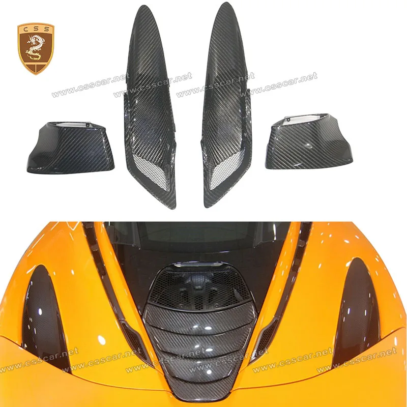 Для McLaren 720S OEM стиль сухой углеродное волокно задний капот капоты совок