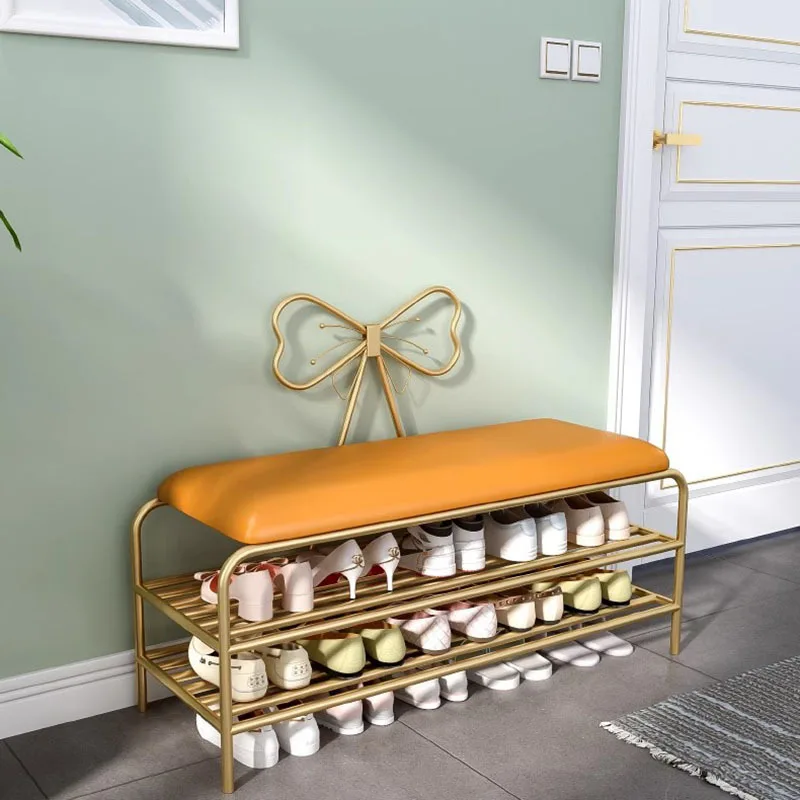 Органайзер для хранения обуви роскошная скамейка гостиной шоу Минималистичная