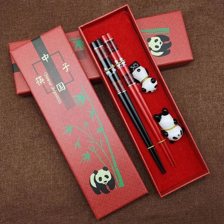 

Деревянные палочки для еды Panda 2 пары