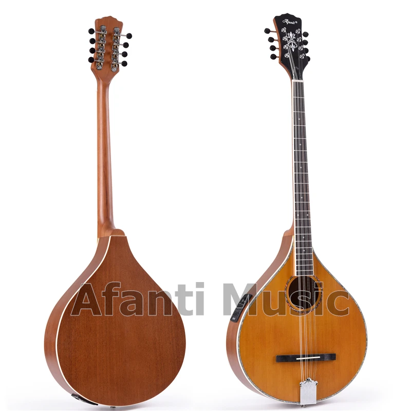

Afanti Music Solid Top Bouzouki Mandolin with EQ (ABZ-607EQ)