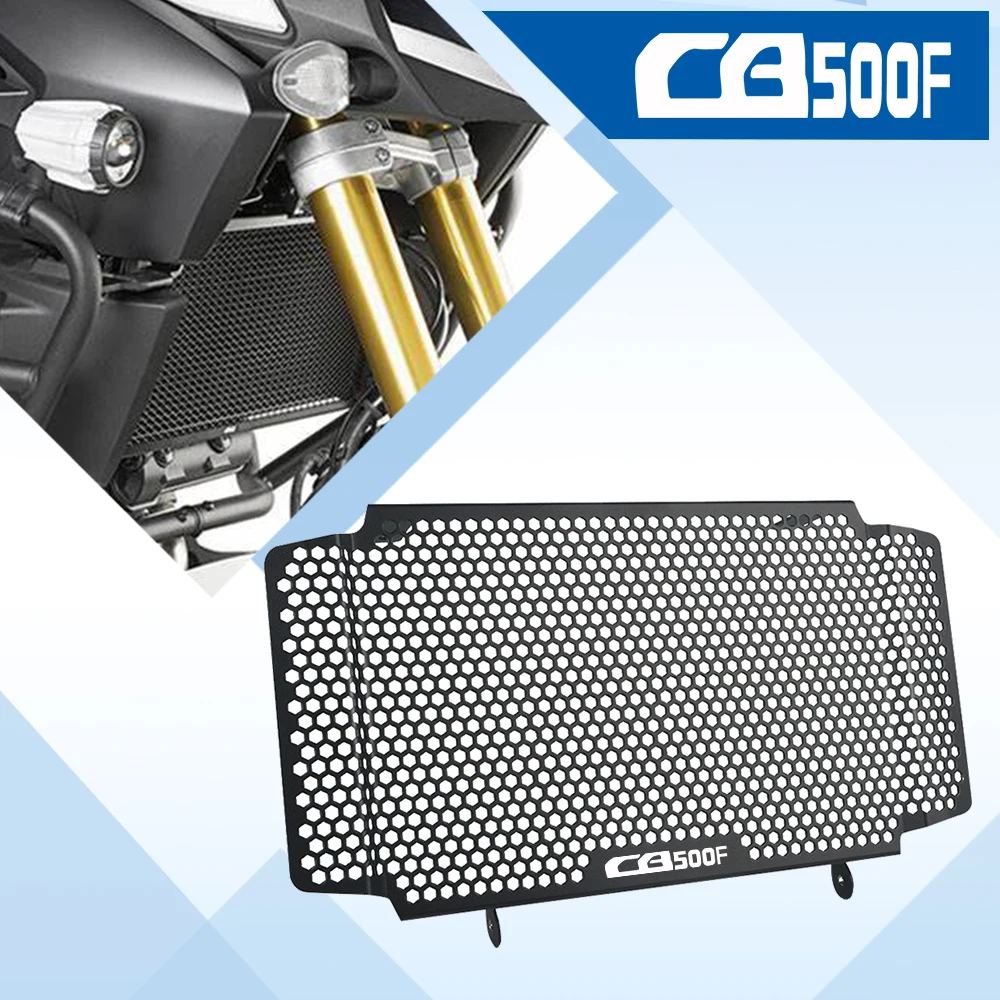 

CB500F CB 500F аксессуары для мотоциклов алюминиевая решетка радиатора Защитная крышка для Honda CB500F CB500 F 2016 2017 2018