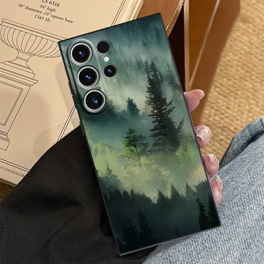 Чехол Forest Mist для Samsung Galaxy S26 Ultra S20 Ultra S21 FE S24 Note 20 8 9 10 S25 Plus S23 S10 S9 Funda Phone Cover (art.: 3920daa368bf2) - 3920daa368bf2