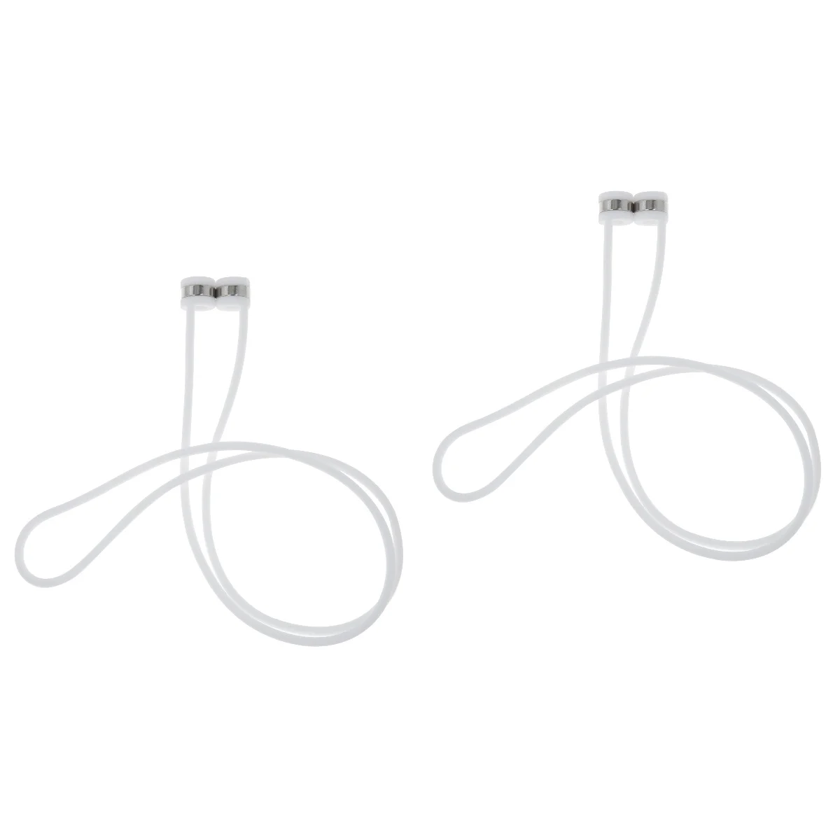 

Anti Lost Earphone Rope Silicone Lanyard Straps Strap Wirelessheadset Chain Neck Linking Earphones String Earpiece Holder Magnet
