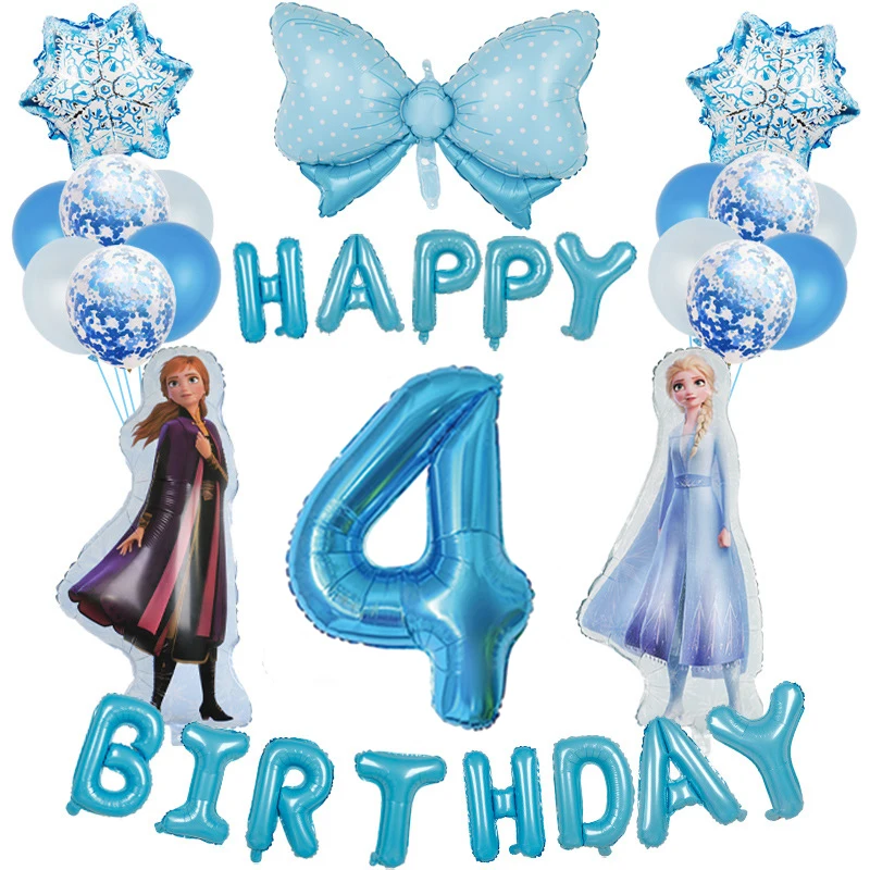 Disney Холодное сердце Эльза Анна дневной свет украшение для детского дня рождения