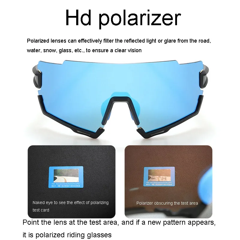 

Cycling Sunglass Polarized Men Female Glasses For Fishing Lenses Rectangular Eyepieces Running Bicycle Goggles