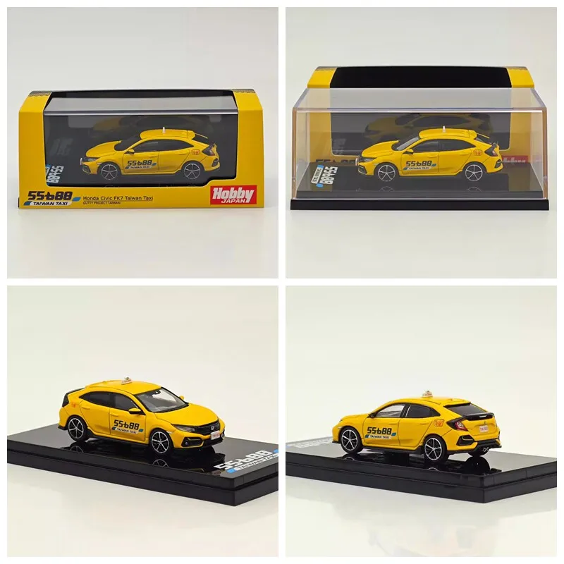 Фото Масштабная модель автомобиля Honda Civic FK7 1:64 из литого металла в наличии №1