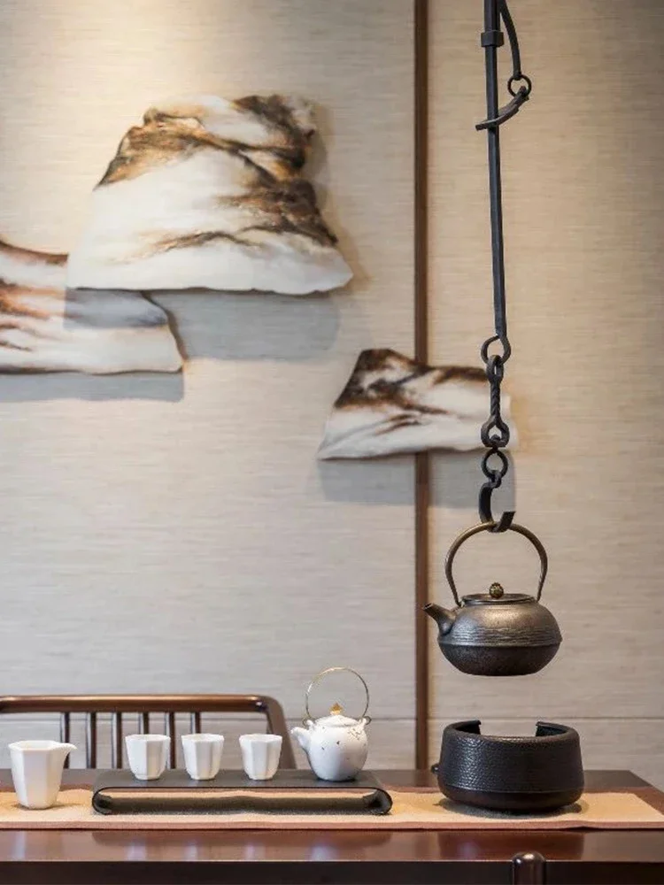 Daxiang lotus китайский крючок из кованого железа для чайника чугуна выдвижной