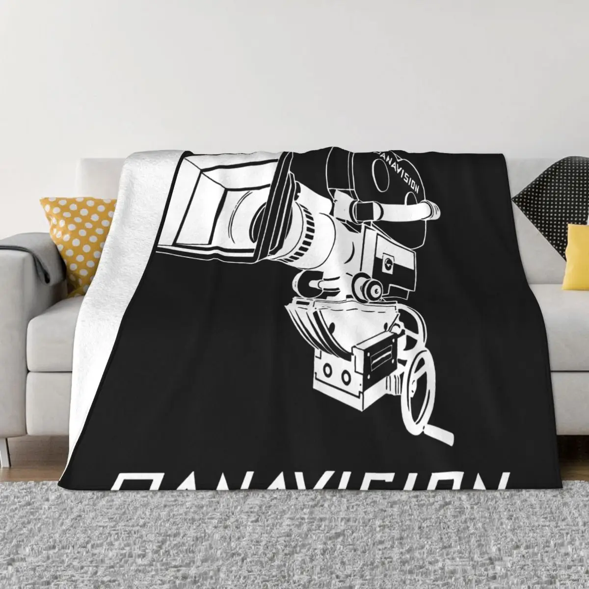 Фото Panavision Film Crew Camera Filmen Mannen Топы Одеяло Покрывало на кровать Толстое для детей №1