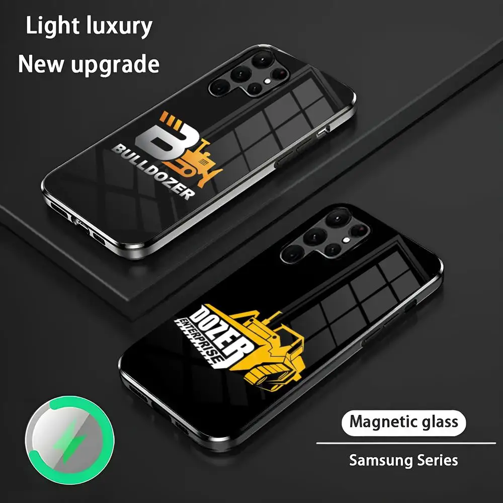 Чехол для телефона с логотипом C-CaterpillarS D-DozerES Samsung S 25 S24 S23 S22 S21 S20 Plus Ultra Note20