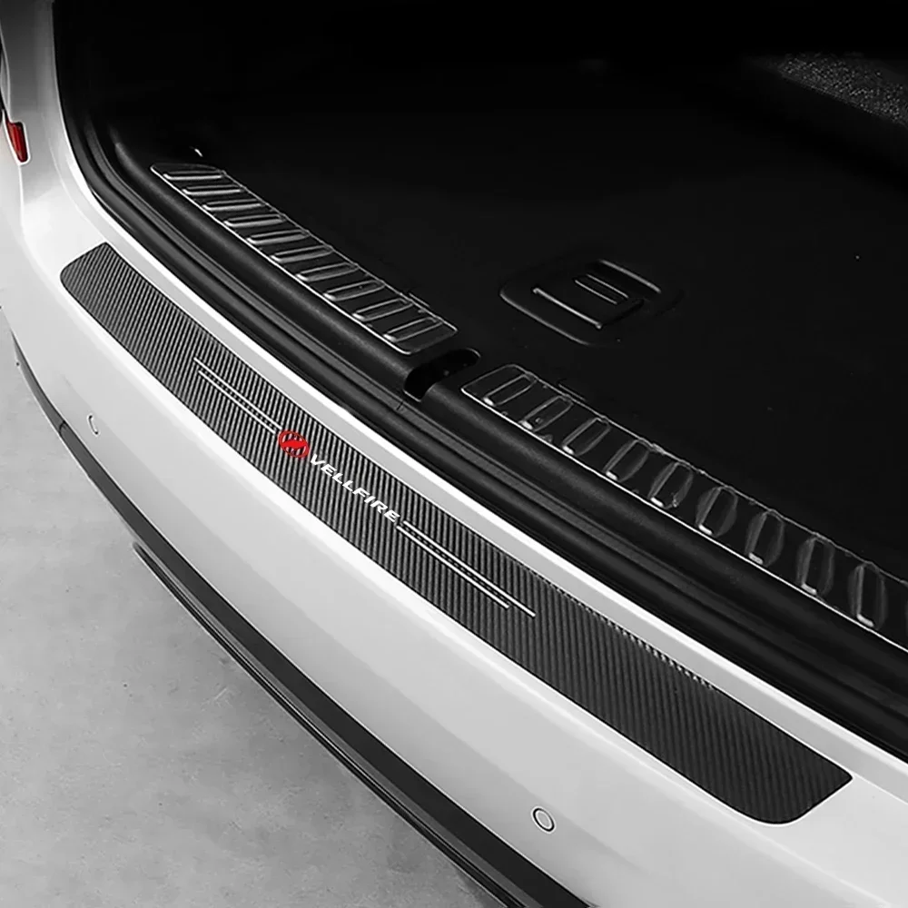 Для Toyota Vellfire эмблема порог накладка лента пленка из углеродного волокна