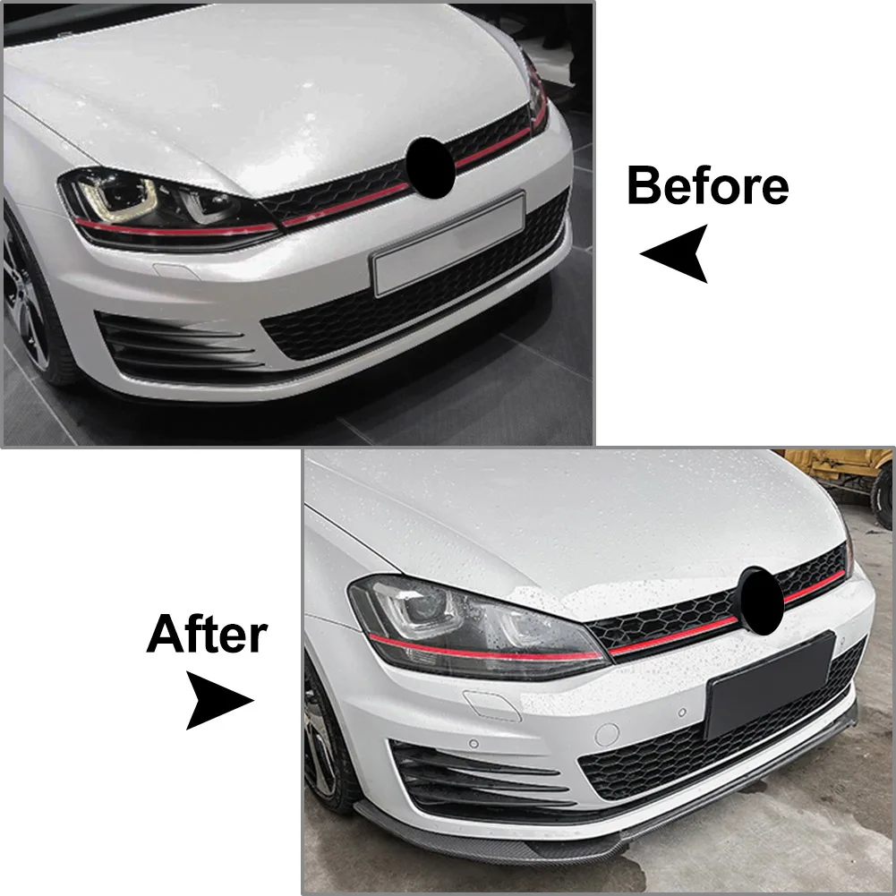 3 шт./ст автомобильный передний бампер сплиттер спойлер накладка для губ Volkswagen VW