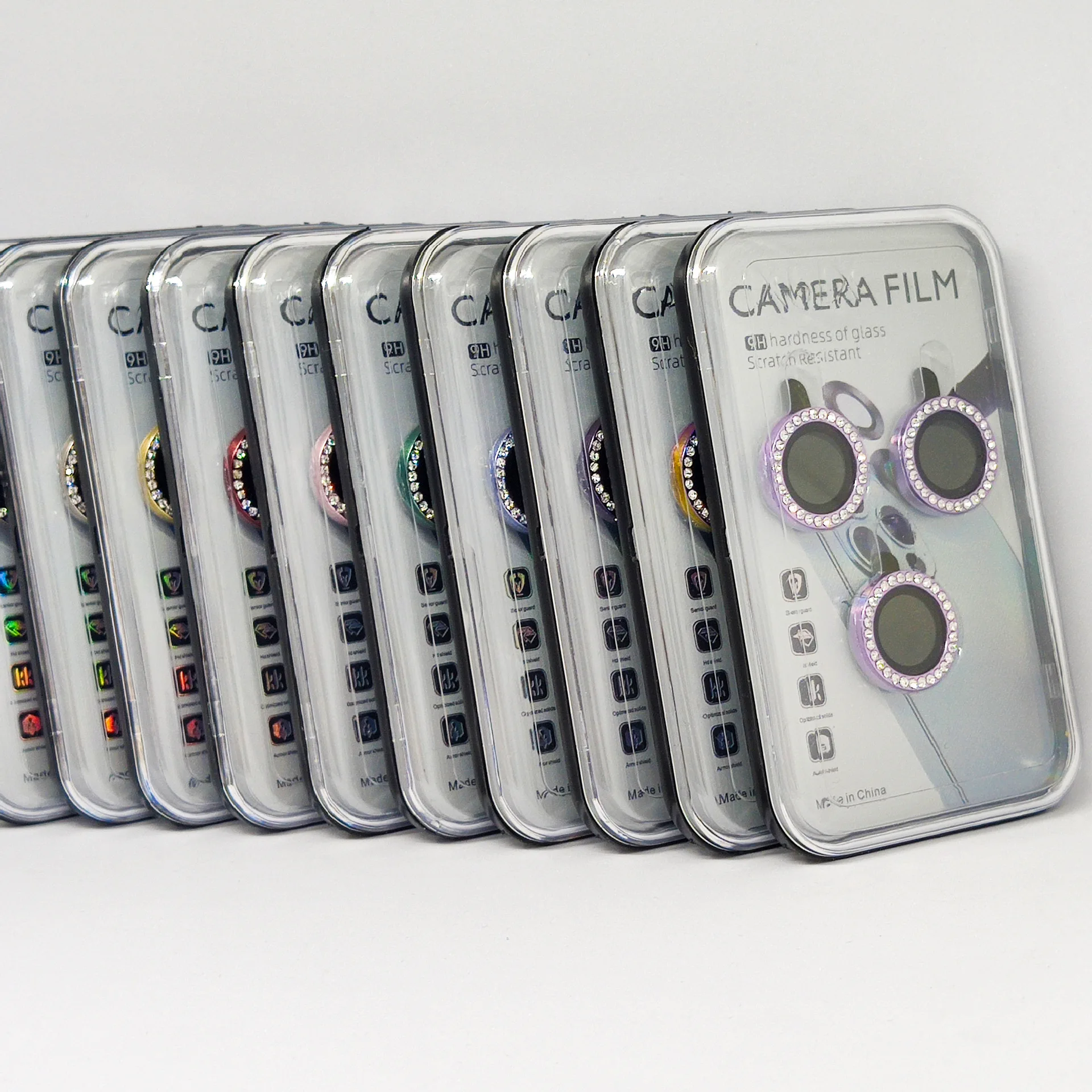 50pcs Diamond Camera Lens Protector For IPhone 13 14 11 Pro Max Cover for IPhone 12 13 Camera Protector Lens Glass