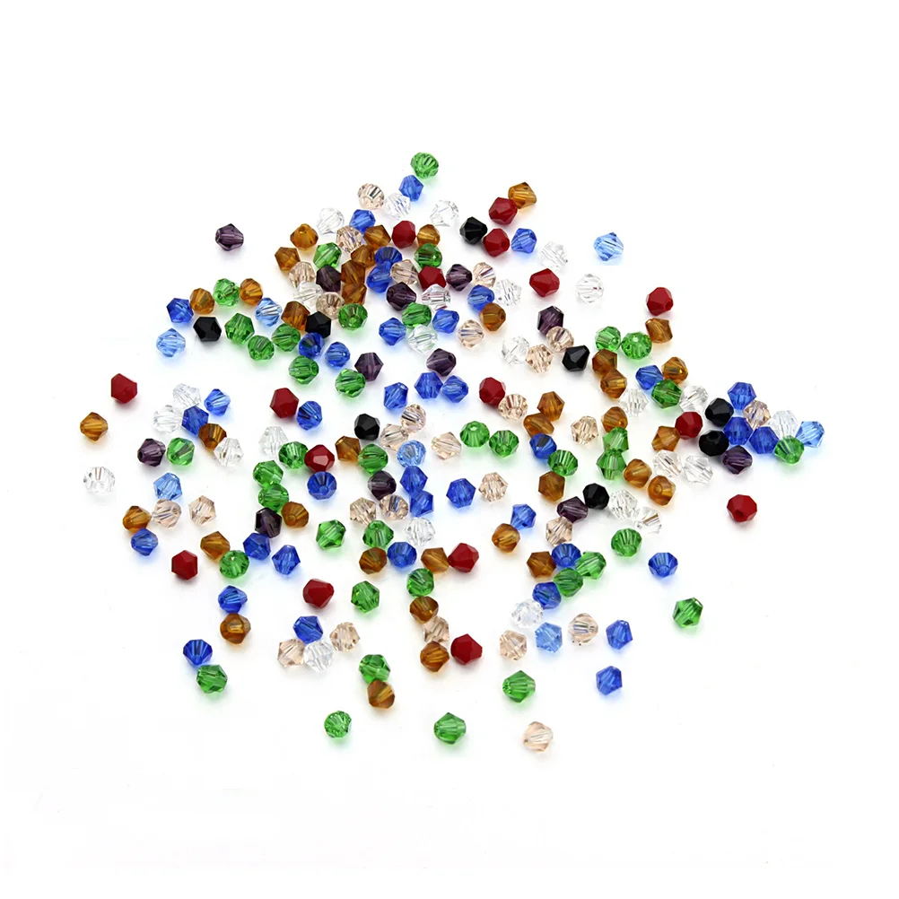 

200 Pc 8 mm Beads Faceted DIY Beads for Making Necklace Earrings