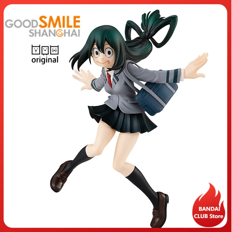 

Genuine GSC Pop Up Parade 15CM Action Figure Asui Tsuyu My Hero Academia Good Smile Genuine Anime Doll Collectible Model Toys