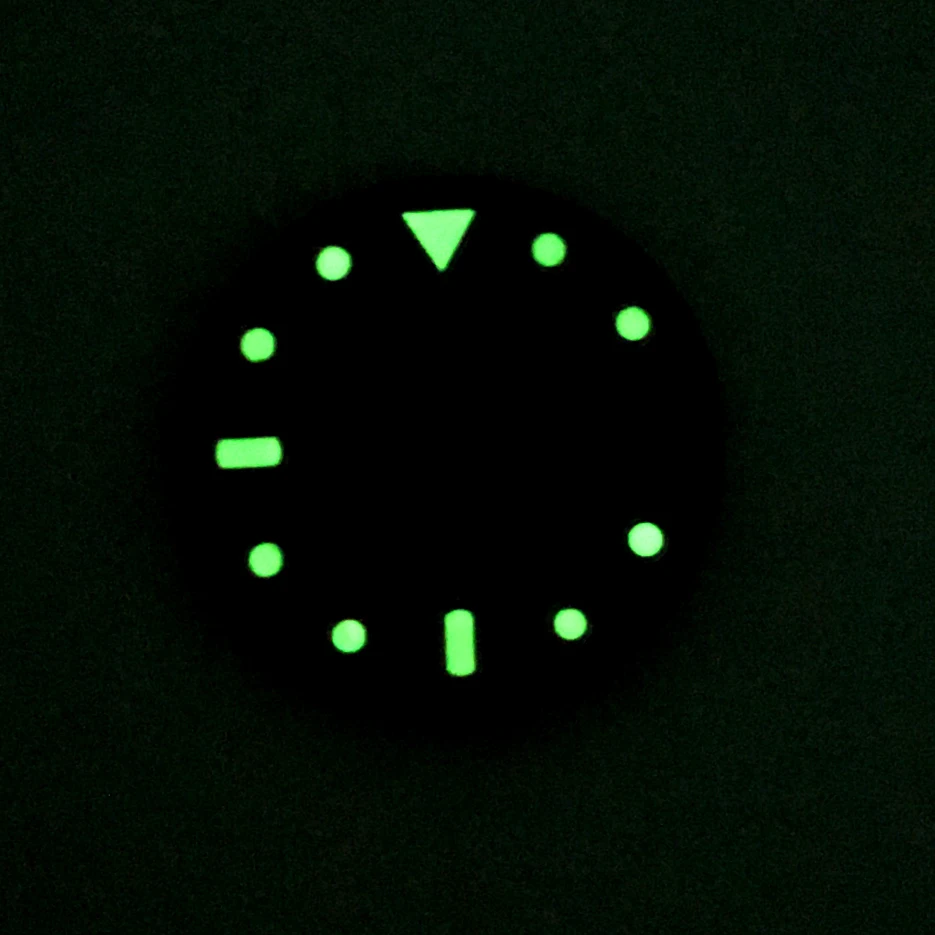 S 28.5mm Watch Dial Dial Replacement Modified Dial Luminous Lettering for NH35A Movement CD1