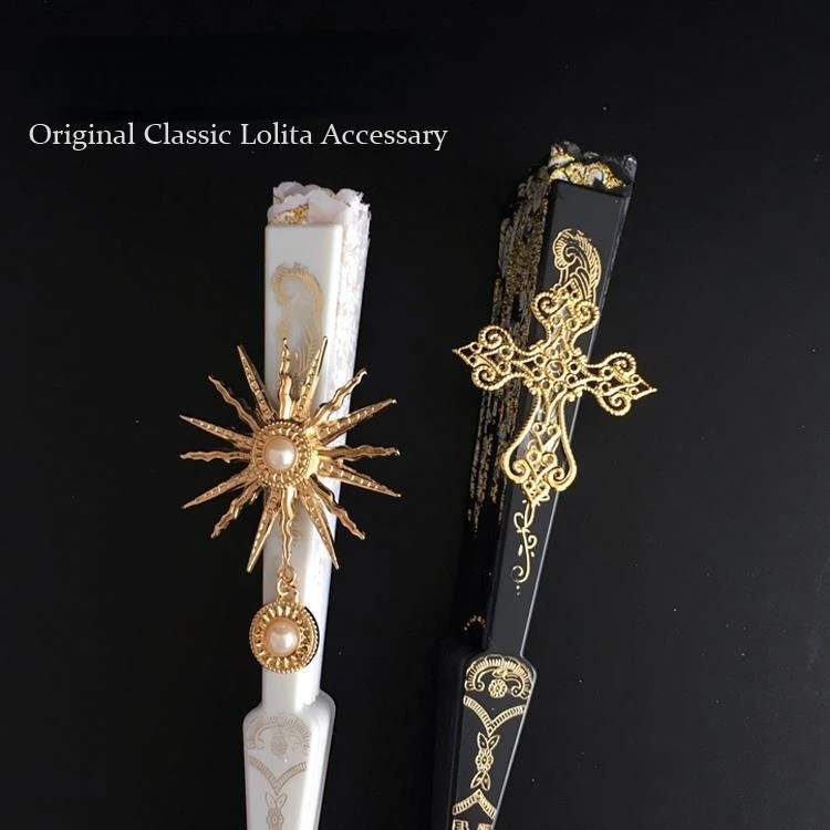 Бронзовый складной веер ручной работы в стиле ретро великолепный реквизит