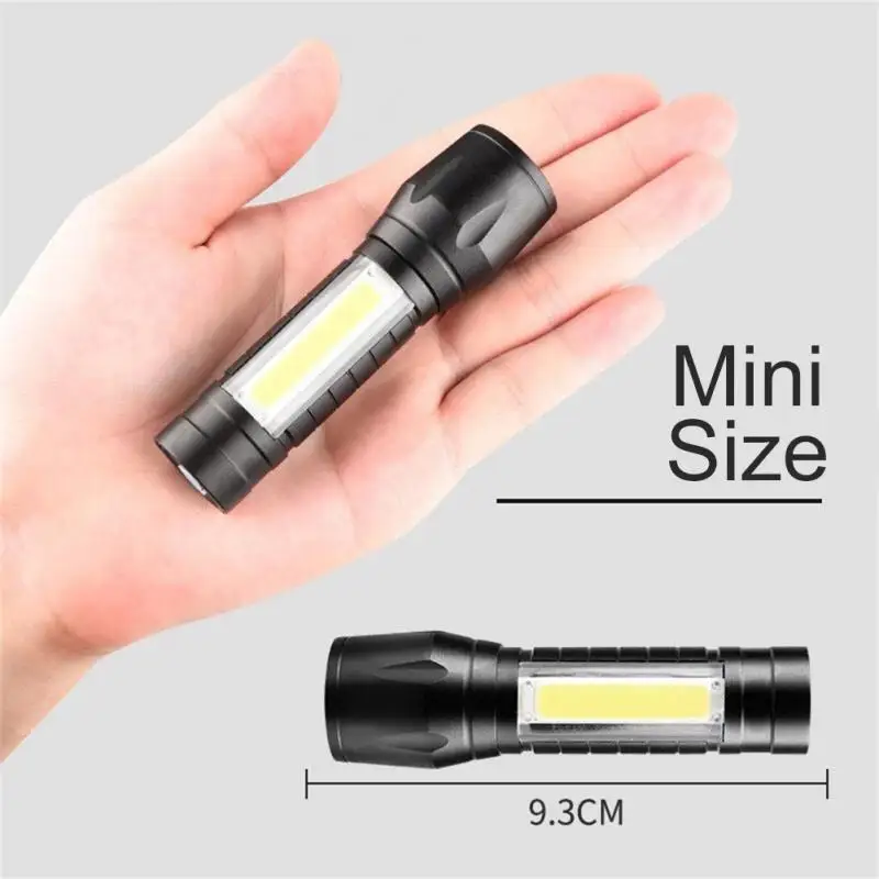 

Mini Lantern Aluminum Alloy 2000lm Tactical Flashlight For Camping Cycling Climbing Strong Lamp Flashlight Portable Zoomable