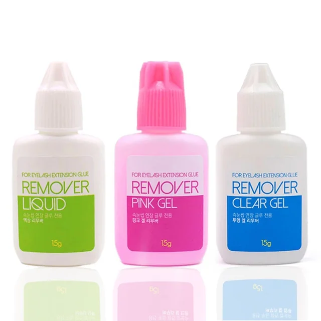 5pcs/lot Original Korea Eyelash Extension Liquid Gel Remover Glue Removing Eyelash Extensions Beauty Health Makeup Tools 15g 1