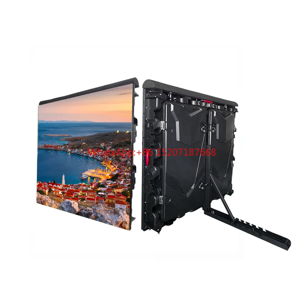 Наружный цифровой рекламный экран с высоким разрешением P10 полноцветный