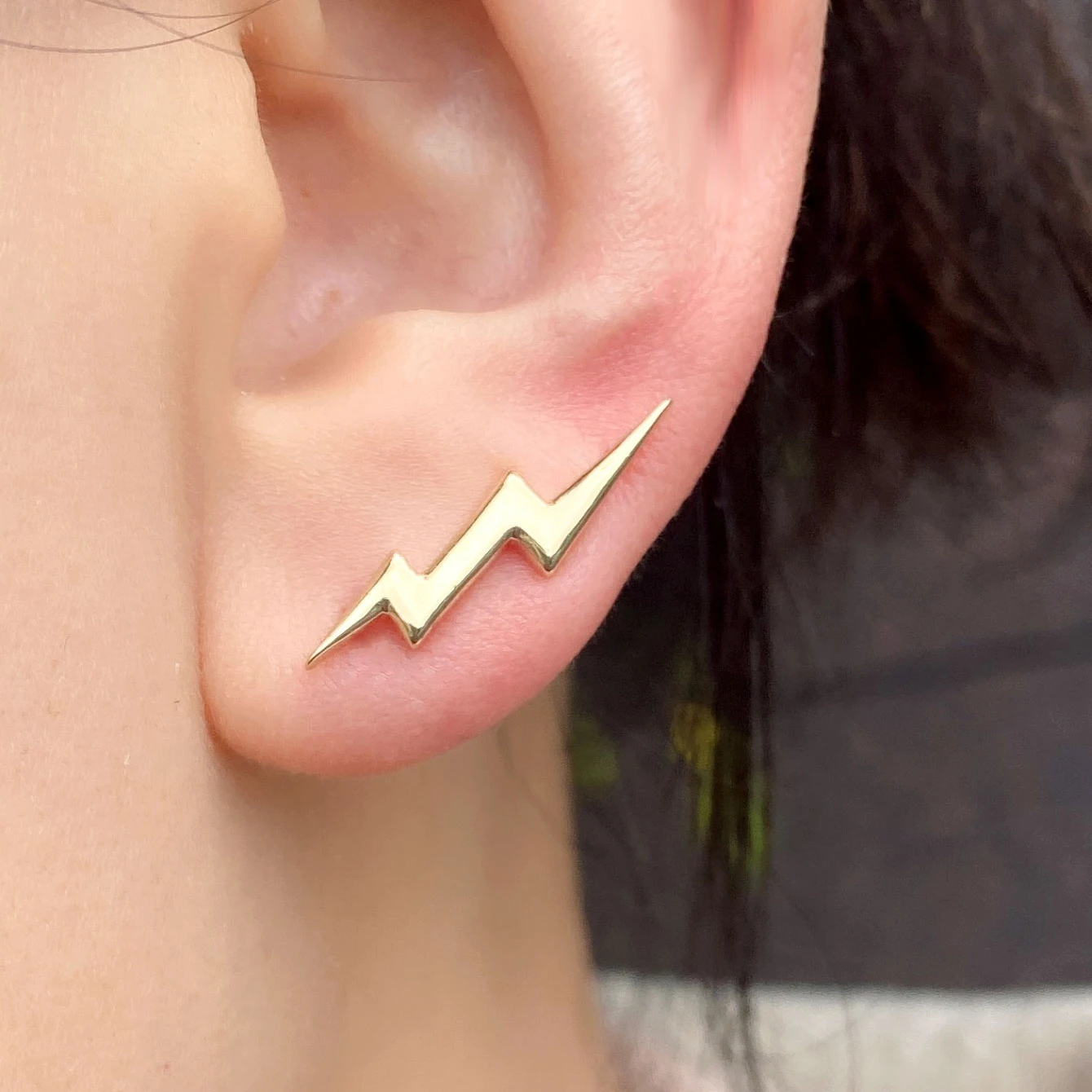 Серьги-гвоздики для пирсинга в виде лошади длинные серьги-крючки ушей клипсы