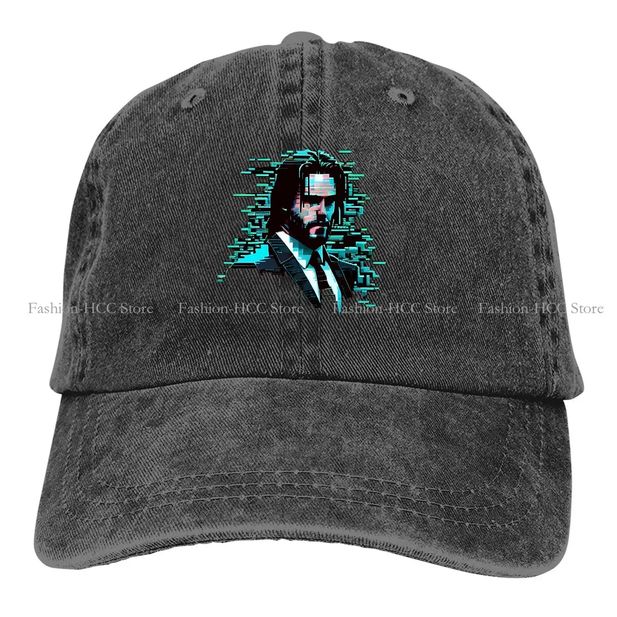 Дизайнерские бейсболки Кепка с козырьком шапки от солнца John Wick для мужчин и