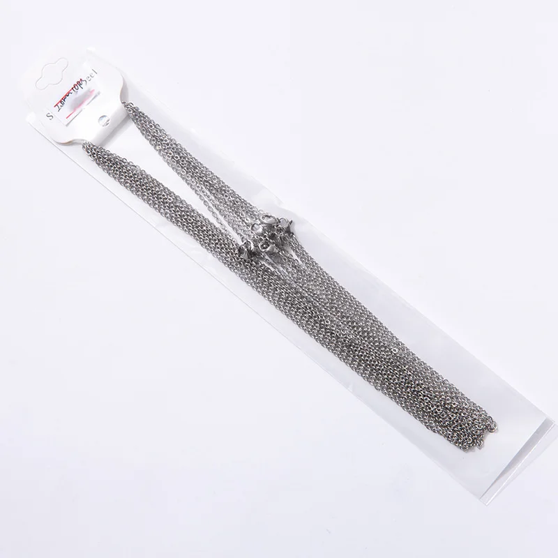 Женское Ожерелье из нержавеющей стали с позолоченными звеньями 10 шт. 1 упаковка |