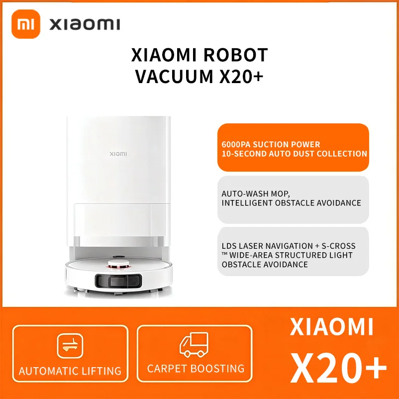 

Робот-пылесос Xiaomi OMNI 2 (X20+)