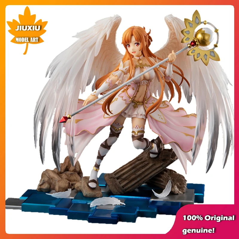

100% оригинал: Sword Art Online AsunaYuuki Healing Angel 25,5 см фигура аниме Женская коллекция кукол подарок