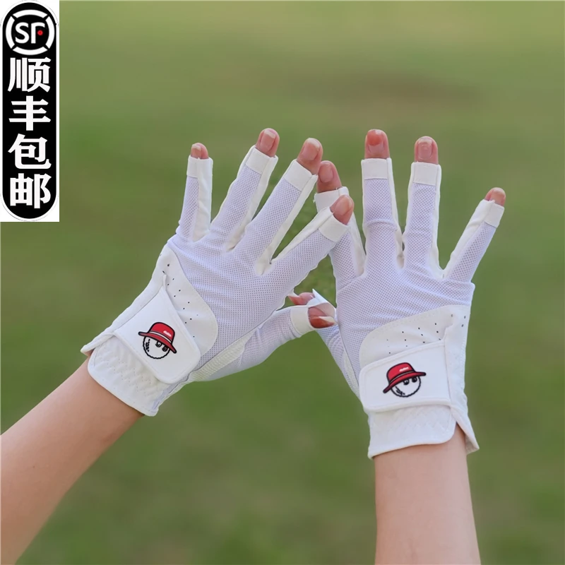 

New style golf gloves for ladies breathable and wear-resistant hands with bare fingers