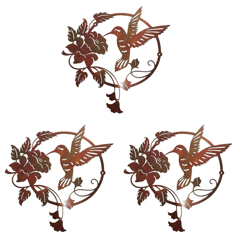 3 шт. декоративные стены с птицами