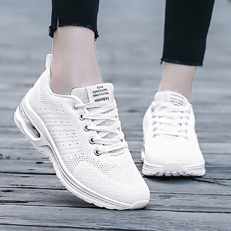Air Cushion Sports Shoes Unisex Fashion Running Men Tennis Sneakers Comfortable Shoe  Women 2022 Tenis Feminino Female Shoes