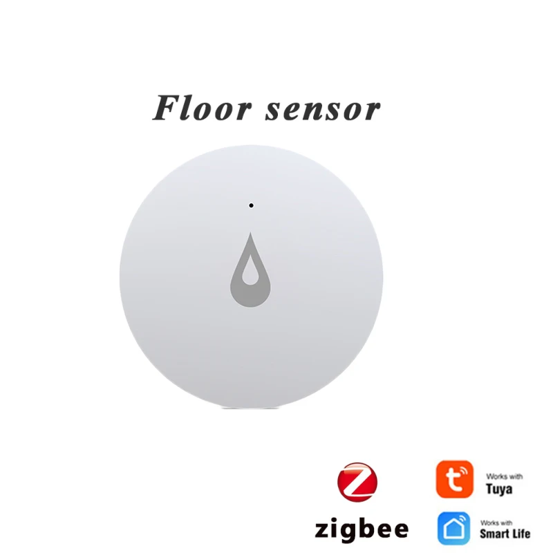 

Tuya ZigBee Water Sensor Leak Detector Flood Water Leakage Alarm Support Zigbee Gateway Smartthings Smart Life APP Home Life