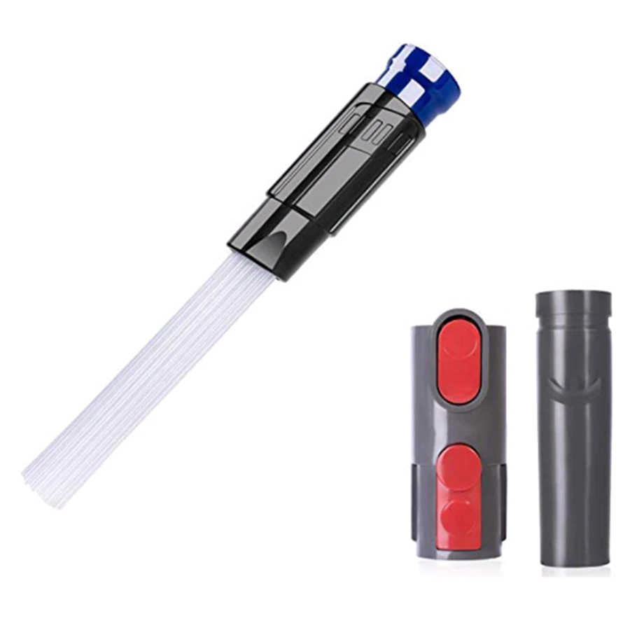 

Vacuum Dust Brush with Vacuum Attachment for Dyson V10 V8 V7 or V6 Vacuum Dust Cleaner Converter Adapter Replacement