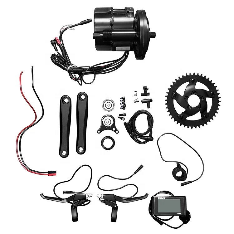

48v 1000 watt BaFang BBS01B mid drive geared motor ebike kit