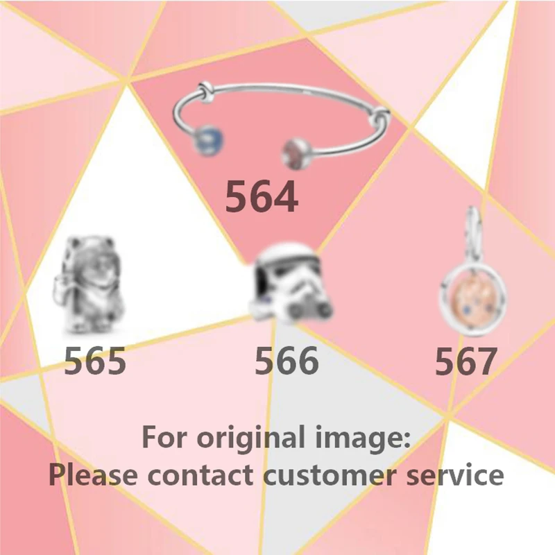 

Женский браслет из серебра 2022 пробы, с бусинами