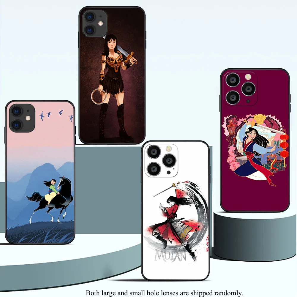 Мягкий чехол ID-62 принцесса Мулан для Huawei Mate Nova 20 P20 P30 P40 2i 2 3 3i 4E 5T 7 SE Lite Pro