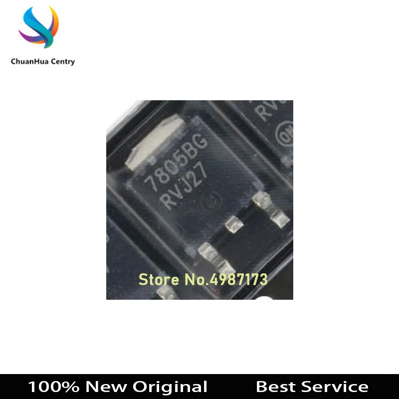 

10 шт./лот MC7805BDTRKG TO-252 5V/1A 100% Новый оригинальный цвет