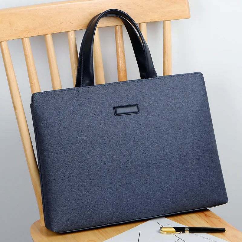 

2022 New Men's Handbag Business Tote Bag 13 14 15.6 Inch Laptop Storage Bag for Macbook Air Pro M1 Case Document Briefcase