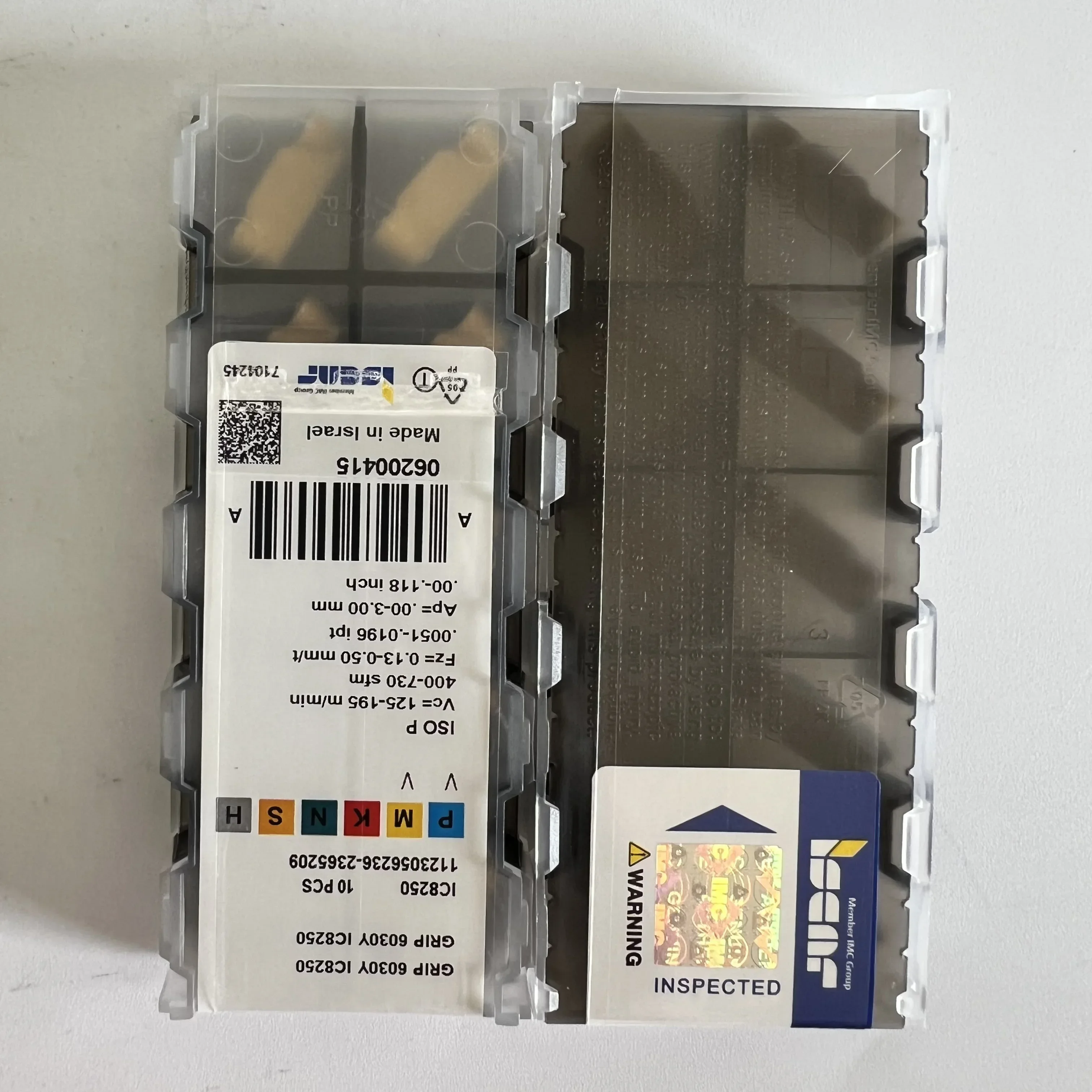 Оригинальное лезвие GRIP6030Y IC8250/Карбидное CNC 10 шт.