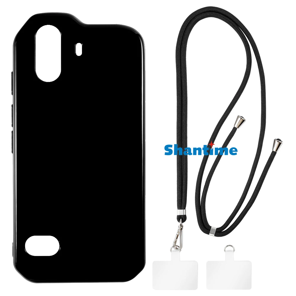 Подходит для CAT S61 чехол + регулируемые ремешки и разделители на шею/кросс-боди