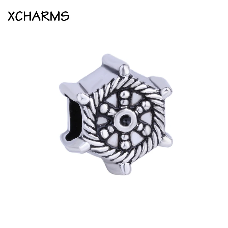 Captain Steering Wheel Charms Silver Color Beads DIY Beads Fit Original Pandora Charms Bracelets Women Fashion Jewelry Making