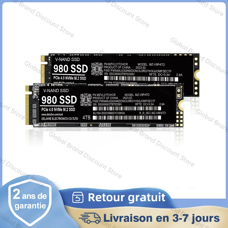 

Original SSD 1TB Hard Disk Drive 2TB 4TB M2 SATA3 Interface Internal Solid State Hard Drive 980EVO for Laptop Desktop Notebook